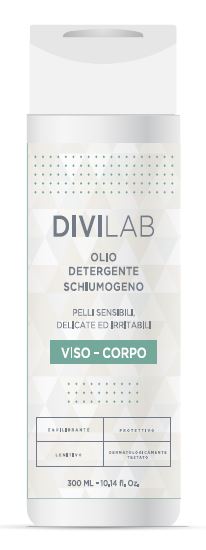 DIVILAB OLIO DETERGENTE SCHIUMOGENO 300 ML - Farmacia Del Monaco