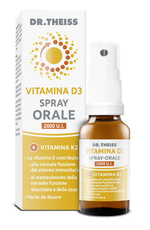 THEISS VITAMINA D3 SPRAY ORALE 20 ML - Farmacia Del Monaco