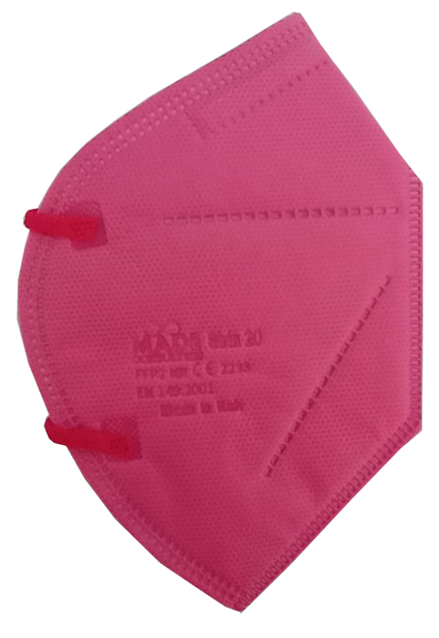 SIRIA 20 SEMIMASCHERA FILTRANTE ANTIPOLVERE FFP2 NR PINK - Farmacia Del Monaco