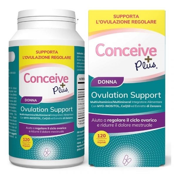 CONCEIVE PLUS SUPPORTO PER OVULAZIONE FEMMINILE 120 CAPSULE - Farmacia Del Monaco