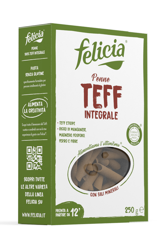 FELICIA PENNE TEFF INTEGRALE 250 G - Farmacia Del Monaco