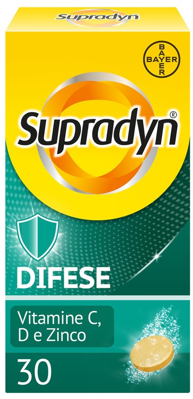 SUPRADYN DIFESE 30 COMPRESSE EFFERVESCENTI - Farmacia Del Monaco