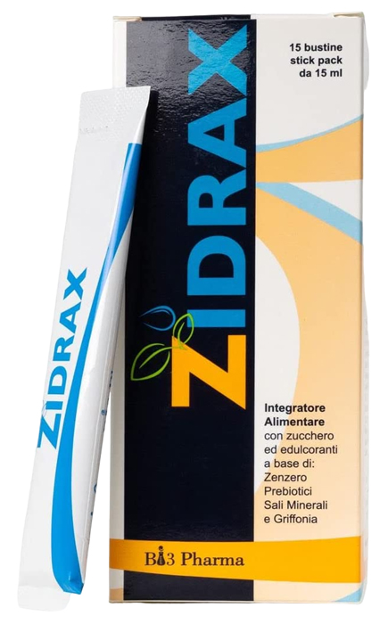 ZIDRAX 15 BUSTINE STICK PACK - Farmacia Del Monaco
