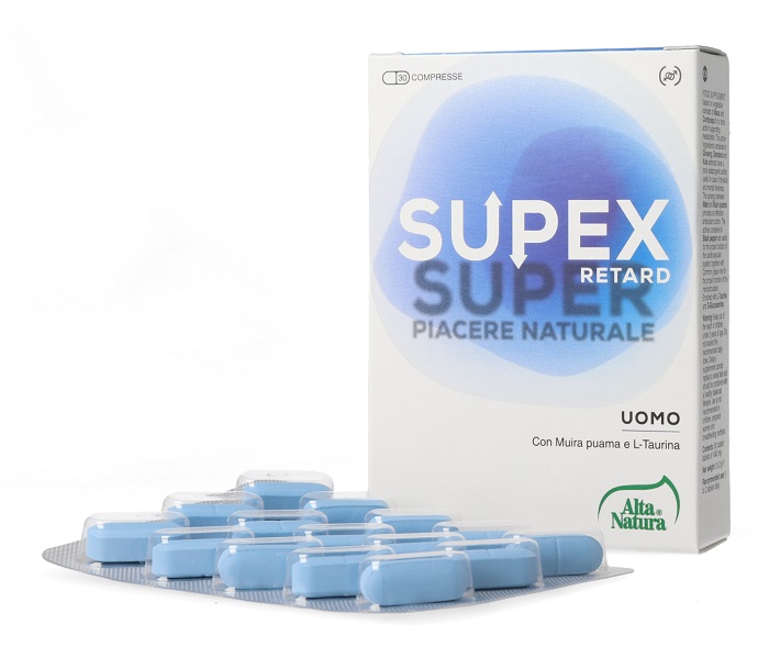 SUPEX RETARD UOMO 30 COMPRESSE - Farmacia Del Monaco