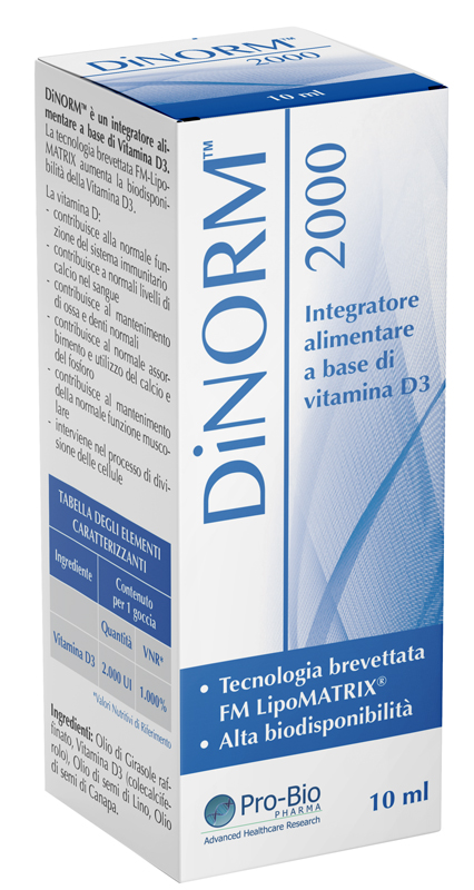 DINORM 2000 GOCCE 10 ML - Farmacia Del Monaco