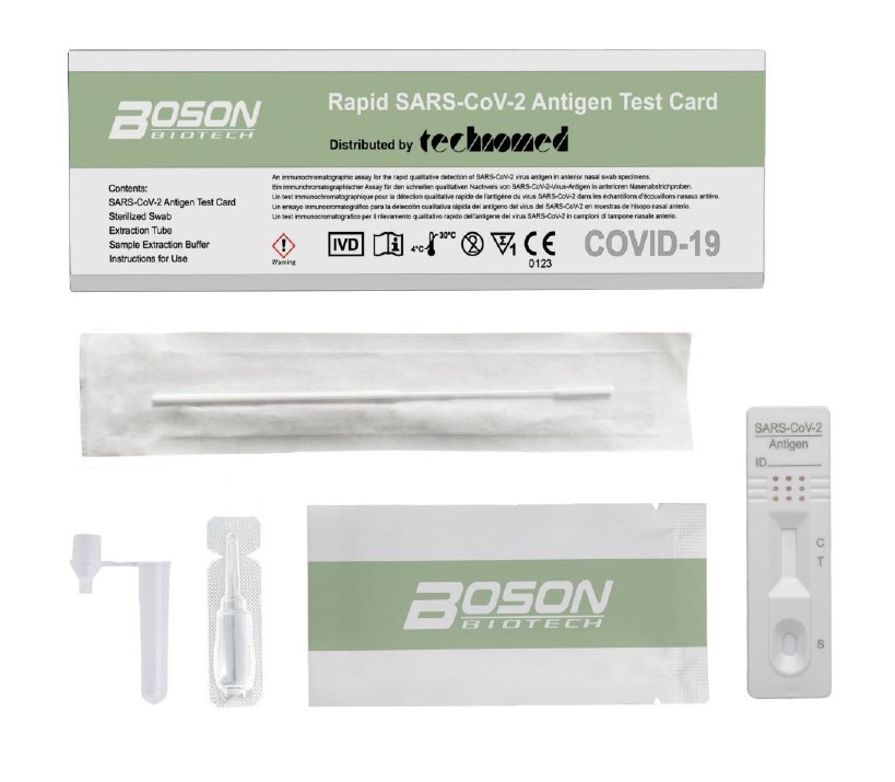 TEST ANTIGENICO RAPIDO AUTODIAGNOSTICO COVID-19 SARS-COV-2 TAMPONE NASALE - Farmacia Del Monaco
