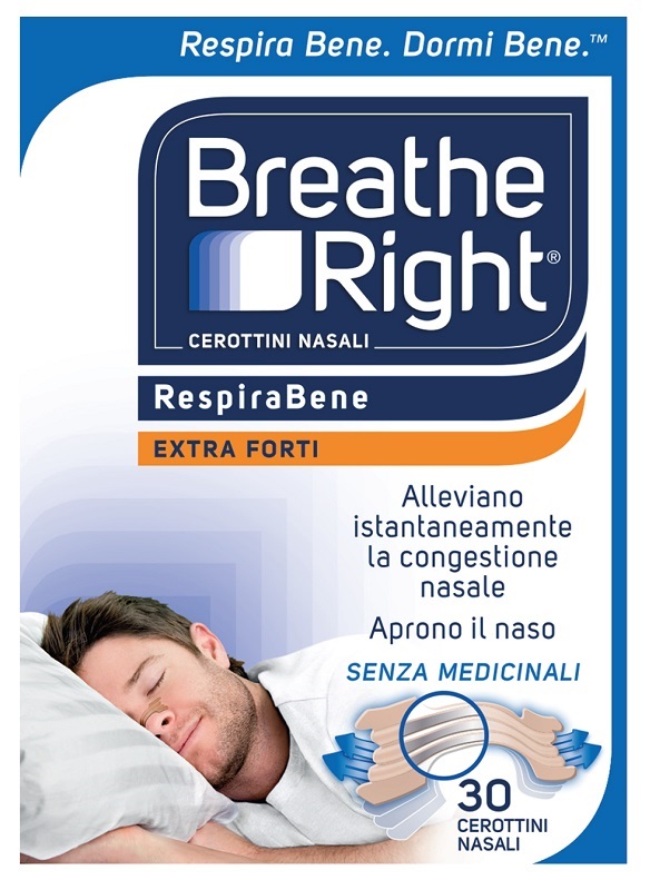 CEROTTI NASALI BREATHE RIGHT EXTRA FORTE 30 PEZZI - Farmacia Del Monaco