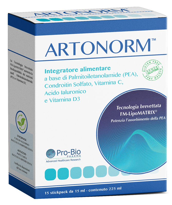 ARTONORM 15 STICKPACK DA 15 ML - Farmacia Del Monaco