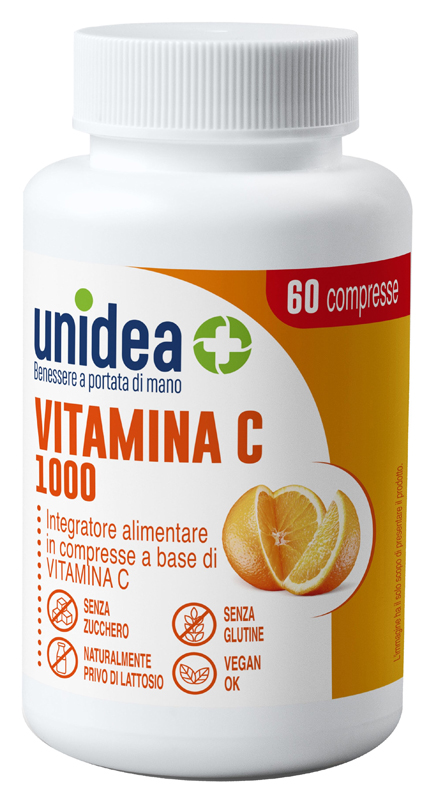 UNIDEA VITAMINA C 1000 60 COMPRESSE - Farmacia Del Monaco
