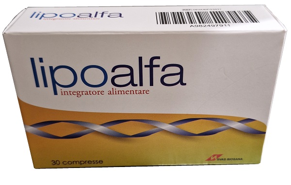 LIPOALFA 30 COMPRESSE - Farmacia Del Monaco
