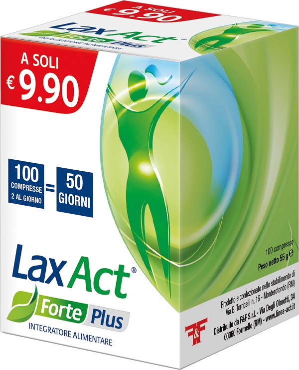 LAX ACT FORTE PLUS 100 COMPRESSE - Farmacia Del Monaco