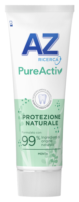 AZ PUREACTIV PROTEZIONE NATURALE DENTIFRICIO 75 ML - Farmacia Del Monaco