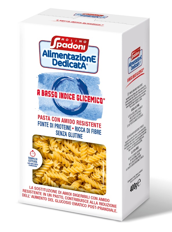 ALIMENTAZIONE DEDICATA FUSILLI BASSO INDICE GLICEMICO SENZA GLUTINE 400 G - Farmacia Del Monaco