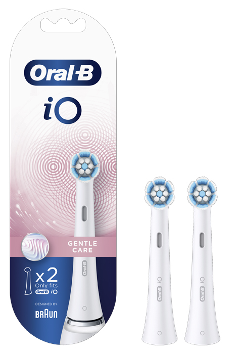 ORALB POWER REFILL IO GENTLE CLEAN WHITE 2 PEZZI - Farmacia Del Monaco