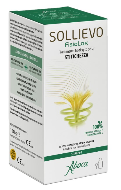 SOLLIEVO FISIOLAX SCIROPPO 180 G - Farmacia Del Monaco