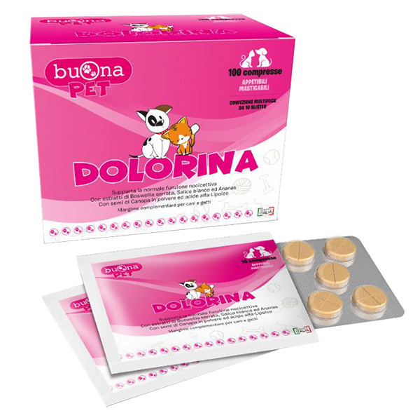 DOLORINA 100 COMPRESSE MASTICABILI - Farmacia Del Monaco