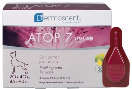ATOP 7 SPOT-ON DOGS&CATS 20-40 KG 4 PIPETTE X 2,4 ML - Farmacia Del Monaco
