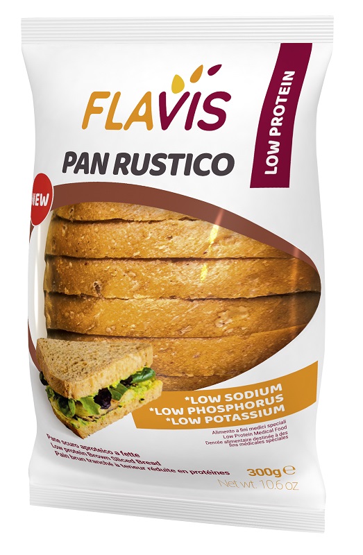 FLAVIS PAN RUSTICO APROTEICO 300 G - Farmacia Del Monaco