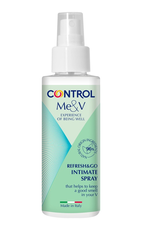 CONTROL ME&V REFRESH&GO INTIMATE SPRAY 100 ML - Farmacia Del Monaco