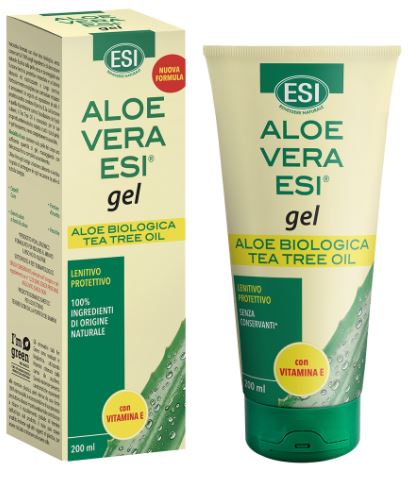 ESI ALOE VERA GEL VITAMINA E + TEA TREE 200 ML - Farmacia Del Monaco