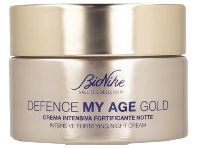 DEFENCE MY AGE GOLD CREMA INTENSIVA FORTIFICANTE NOTTE 50 ML - Farmacia Del Monaco
