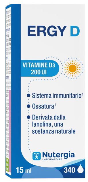ERGY D 15 ML - Farmacia Del Monaco