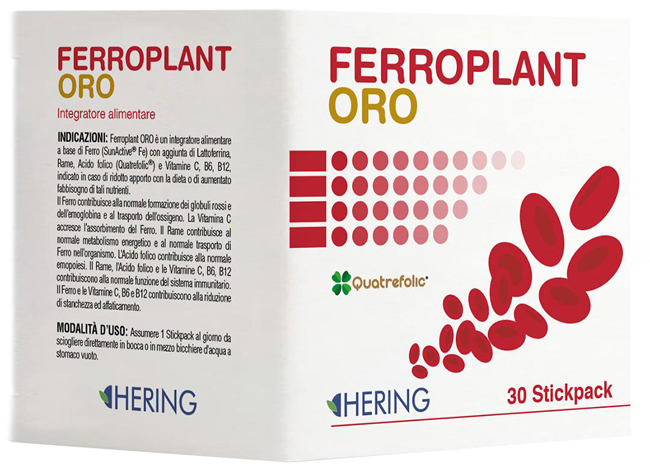FERROPLANT ORO 30 STICKPACK - Farmacia Del Monaco