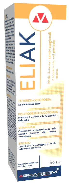 ELIAK 30 BUSTINE DA 5 ML BRADERM - Farmacia Del Monaco