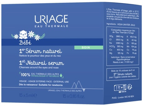 URIAGE BEBE SIERO FISIOLOGICO 15 FLACONCINI DA 5 ML - Farmacia Del Monaco