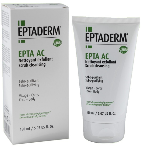 EPTA AC DETERGENTE SCRUB 150 ML - Farmacia Del Monaco