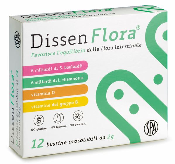 DISSEN FLORA 12 BUSTINE - Farmacia Del Monaco
