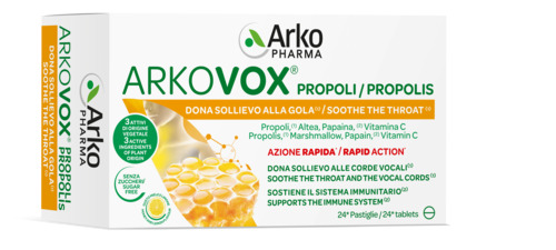ARKOVOX PROPOLI MIELE/LIMONE 24 COMPRESSE - Farmacia Del Monaco