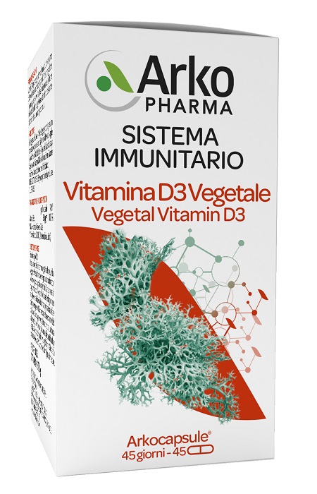 ARKOCPS VITAMINA D3 VEGETALE 45 CAPSULE - Farmacia Del Monaco