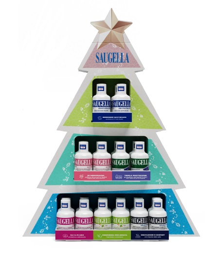 SAUGELLA MINI LOVES NATALE ESPOSITORE 24 PEZZI - Farmacia Del Monaco