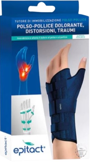 TUTORE POLSO/POLLICE PER TENDINITE EPITACT QUERV'ACTIV DESTRO L - Farmacia Del Monaco