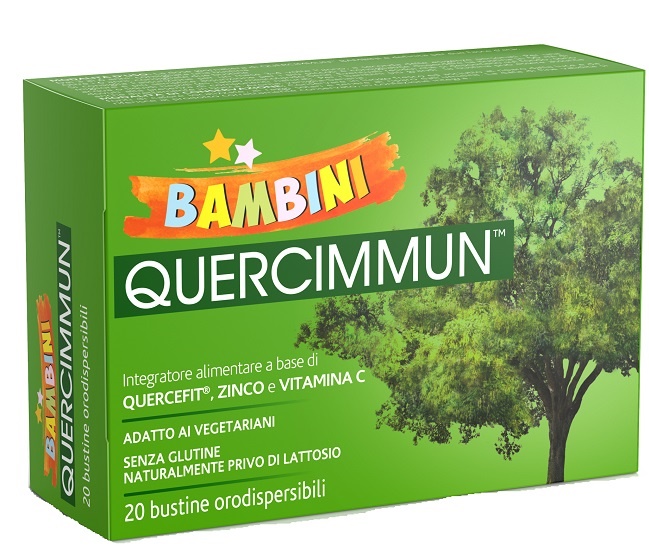 QUERCIMMUN BAMBINI 20 BUSTINE OROSOLUBILI - Farmacia Del Monaco