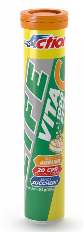 LIFE VITA C 1000 FIZZ AGRUMI 20 COMPRESSE - Farmacia Del Monaco