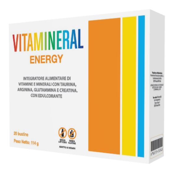 VITAMINERAL ENERGY 20 BUSTINE - Farmacia Del Monaco