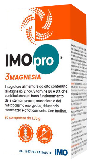 IMOPRO 3 MAGNESIA 90 COMPRESSE - Farmacia Del Monaco