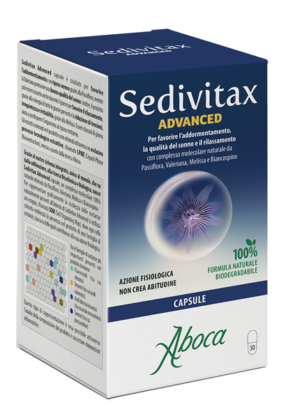 SEDIVITAX ADVANCED 30 CAPSULE - Farmacia Del Monaco