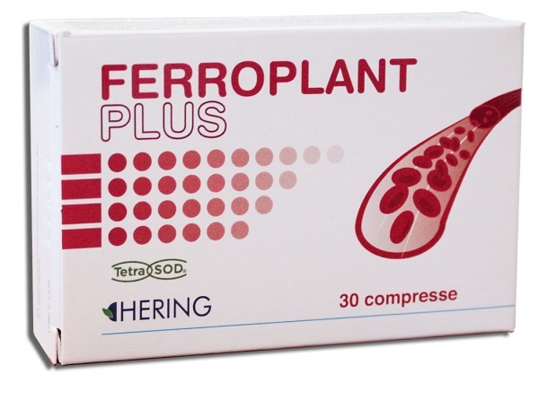 FERROPLANT PLUS 30 COMPRESSE - Farmacia Del Monaco