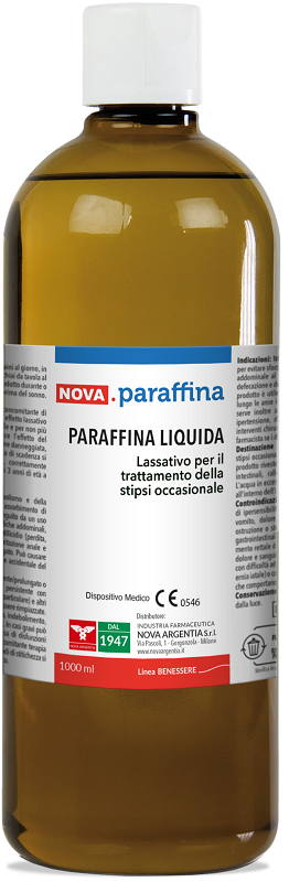 NOVA PARAFFINA LIQUIDA 1000 ML - Farmacia Del Monaco