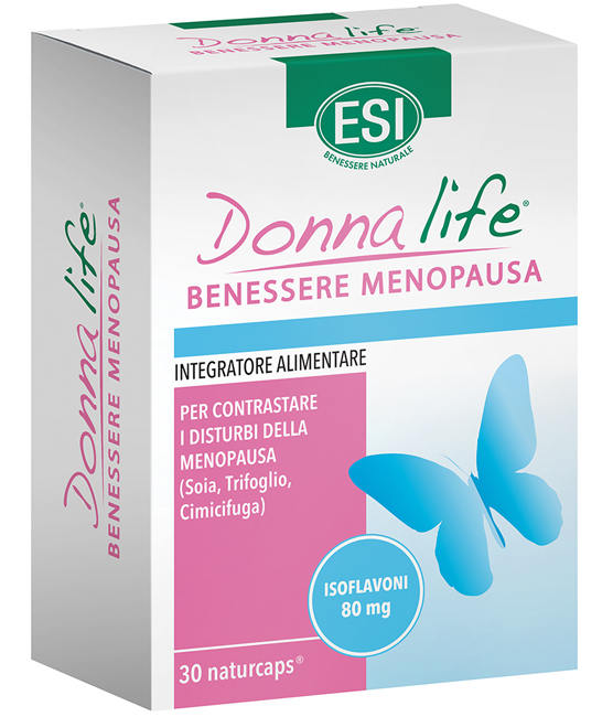 ESI DONNA LIFE MENOPAUSA 30 NATURCAPS - Farmacia Del Monaco