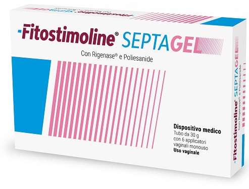 GEL VAGINALE FITOSTIMOLINE SEPTAGEL 30 G CON 6 APPLICATORI MONOUSO - Farmacia Del Monaco