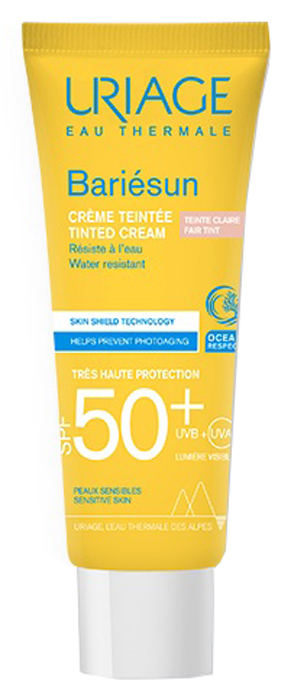 URIAGE EAU THERMALE BARIESUN SPF50+ CREME CLAIRE TEINTEE 50 ML - Farmacia Del Monaco
