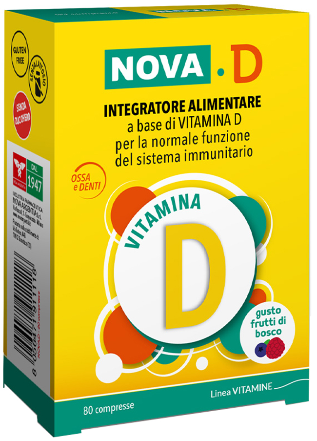 NOVA D 80 COMPRESSE - Farmacia Del Monaco