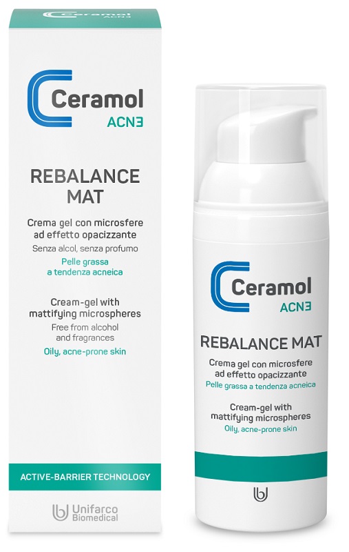 CERAMOL ACN3 REBALANCE MAT 50 ML - Farmacia Del Monaco