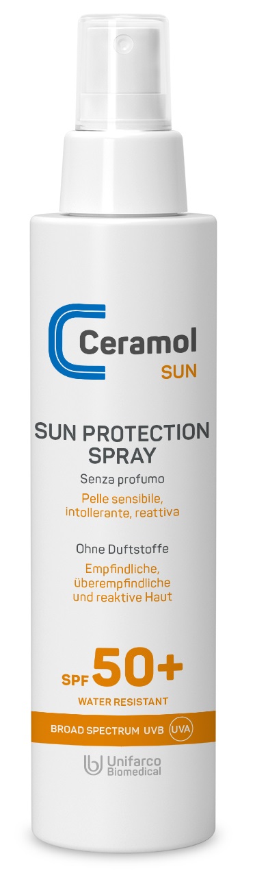 CERAMOL SUN PROTECTION SPRAY SPF50+ 150 ML - Farmacia Del Monaco