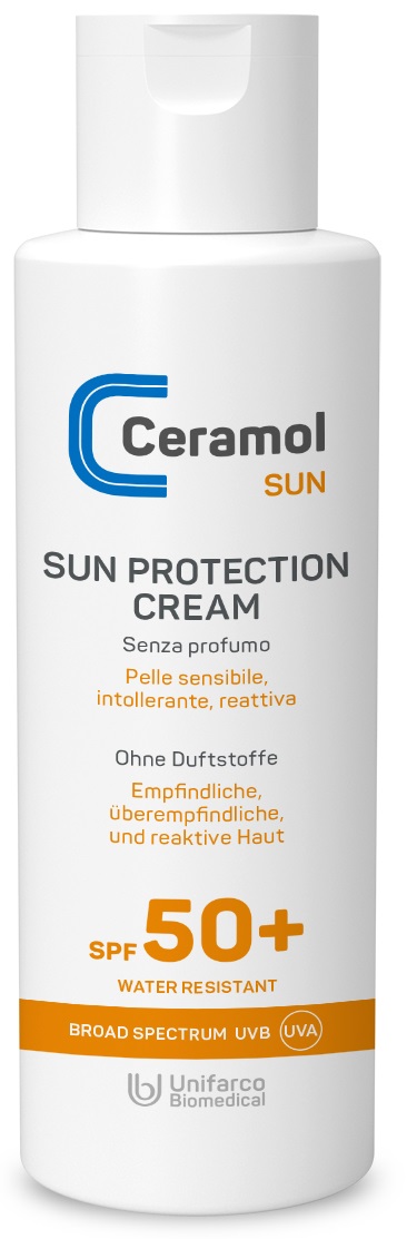 CERAMOL SUN PROTECTION CREAM SPF50+ 200 ML - Farmacia Del Monaco