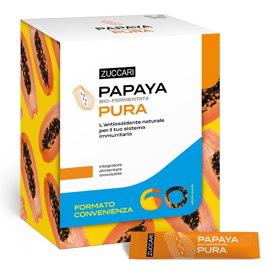 PAPAYA PURA 60 STICK PACK - Farmacia Del Monaco